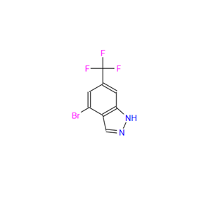 4-溴-6-三氟甲基-吲唑；1000342-95-9