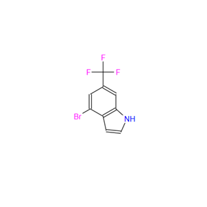 4-溴-6-三氟甲基-1H 吲哚；1000342-93-7