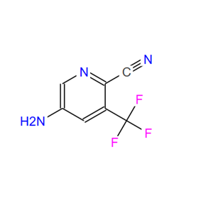 573762-62-6；5-氨基-3-(三氟甲基)氰基吡啶