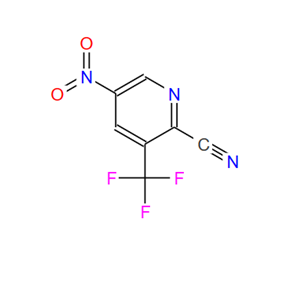 573762-57-9；2-氰基-5-硝基-3-(三氟甲基)吡啶
