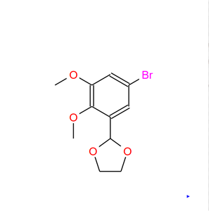2-（5-溴-2，3-二氧基腈基）-1，3-二氧戊环,2-(5-Bromo-2,3-dimthoxyphnyl)-1,3-dioxolan