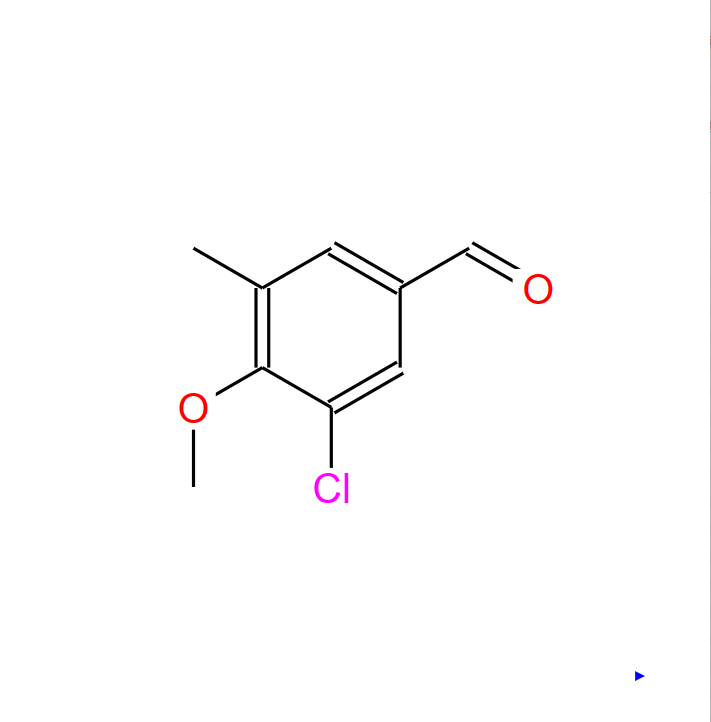 3-氯-4-甲氧基-5-甲基苯甲醛,Benzaldehyde, 3-chloro-4-methoxy-5-methyl-