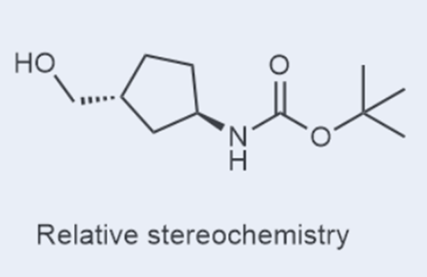 rel-((1R,3R)-3-(羟甲基)环戊基)氨基甲酸叔丁酯,rel-tert-Butyl ((1R,3R)-3-(hydroxymethyl)cyclopentyl)carbamate