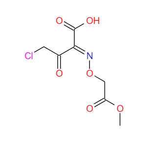 2-甲氧羰基甲氧亞胺基-4-氯-3-氧代丁酸,(Z)-4-Chloro-2-((2-methoxy-2-oxoethoxy)imino)-3-oxobutanoicacid