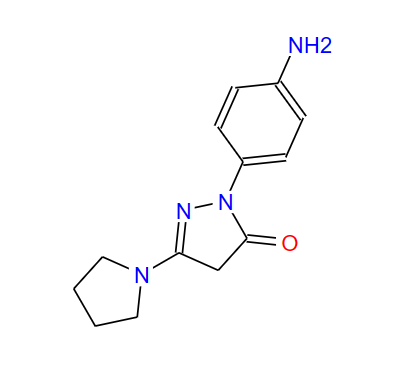 1-(4-氨基苯基)-3-(1-吡咯烷基)-5-吡唑酮,1-(4-Aminophenyl)-3-(1-pyrrolidino)-5-pyrazolone