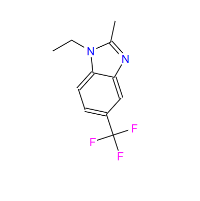 1-乙基-2-甲基-5-三氟甲基-1H-苯并咪唑,1-ethyl-2-methyl-5-(trifluoromethyl)-1H-benzimidazole