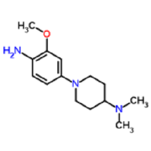 1-[4-氨基-3-(甲基氧基)苯基]-N,N-二甲基-4-哌啶胺,1-(4-aMino-5-Methoxy-2-Methylphenyl)-N,N-diMethylpiperidin-4-aMine