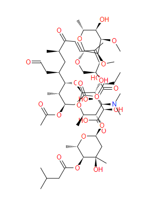 酒石酸乙酰異戊酰泰樂菌素,Tylosin 3-acetate 4B-(3-methylbutanoate) (2R,3R)-2,3-dihydroxybutanedioate