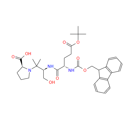 (GAMMAS,4S)-4-羧基-GAMMA-[[芴甲氧羰基]氨基]-2,2-二甲基-DELTA-氧代-3-惡唑烷戊酸叔丁酯,FMOC-GLU(OTBU)-SER(PSI-ME,MEPRO)-OH