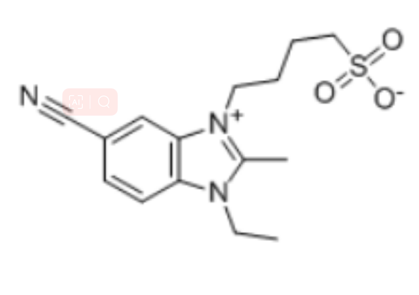 5-氰基-1-乙基-2-甲基-3-(4-磺基丁基)苯并咪唑鎓甜菜碱,5-Cyano-1-ethyl-2-methyl-3-(4-sulfobutyl)benzimidazolium betaine