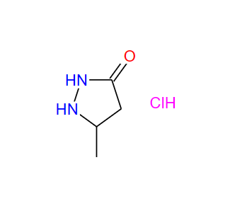 5-甲基-吡唑-3-酮 單鹽酸鹽,3-Pyrazolidinone, 5-methyl-, monohydrochloride