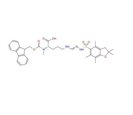 FMOC-N-甲基-PBF-L-精氨酸,Fmoc-N-Me-Arg(pbf)-OH
