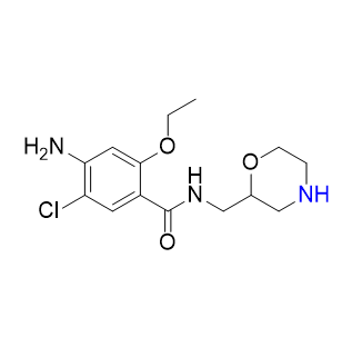 莫沙必利杂质10,4-amino-5-chloro-2-ethoxy-N-(morpholin-2-ylmethyl)benzamide