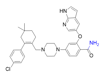 維奈妥拉雜質(zhì)01,2-((1H-pyrrolo[2,3-b]pyridin-5-yl)oxy)-4-(4-((4'-chloro-5,5-dimethyl-3,4,5,6-tetrahydro-[1,1'-biphenyl]-2-yl)methyl)piperazin-1-yl)benzamide