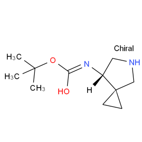 (7S)-5-氮杂螺[2.4]庚烷-7-基氨基甲酸叔丁酯,Carbamic acid, (7S)-5-azaspiro[2.4]hept-7-yl-, 1,1-dimethylethyl ester (9CI)