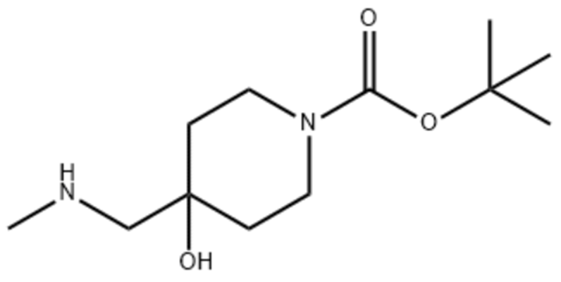 4-羟基-4-((甲基氨基)甲基)哌啶-1-甲酸叔丁酯,tert-Butyl 4-hydroxy-4-((methylamino)methyl)piperidine-1-carboxylate