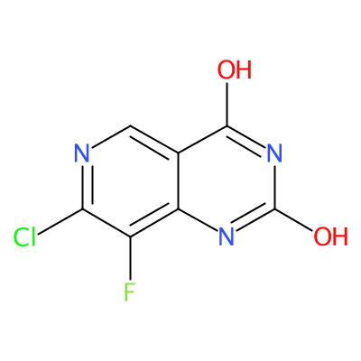 7-氯-8-氟吡啶并[4,3-D]嘧啶-2,4-二醇;7-氯-8-氟吡啶并[4,3-D]嘧啶-2,4(1H,3H)-二酮,7-chloro-8-fluoropyrido[4,3-d]pyrimidine-2,4(1H,3H)-dione