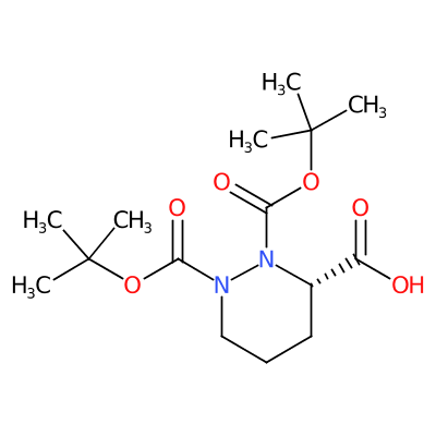 (S)-1,2-双(叔丁氧基羰基)六氢哒嗪-3-羧酸,(S)-Tetrahydropyridazine-1,2,3-tricarboxylic acid 1,2-di-tert-butyl ester