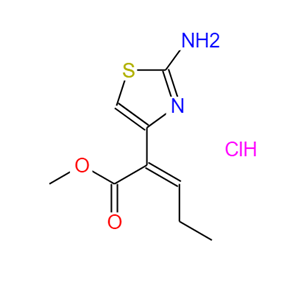 (Z)-2-氨基-alpha-亚丙基-4-噻唑乙酸甲酯盐酸盐