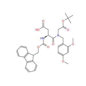 N-[(9H-芴-9-基甲氧基)羰基]-L-ALPHA-天冬氨酰基-N-[(2,4-二甲氧基苯基)甲基]甘氨酸 1-叔丁酯