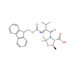 (4S,5R)-3-[(2S)-2-[[芴甲氧羰基]氨基]-3-甲基-1-氧代丁基]-2,2,5-三甲基-4-恶唑烷羧酸