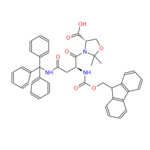 (4S)-3-[(2S)-2-[[芴甲氧羰基]氨基]-1,4-二氧代-4-[(三苯基甲基)氨基]丁基]-2,2-二甲基-4-恶唑烷羧酸