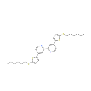 1146182-96-8；4,4'-双[5-(己硫基)-2-噻吩基]-2,2'-联吡啶