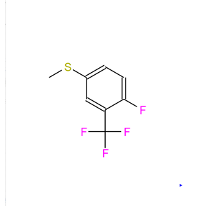 4-氟-3-三氟甲基苯基（甲基）硫烷,(4-FLUORO-3-(TRIFLUOROMETHYL)PHENYL)(METHYL)SULFANE