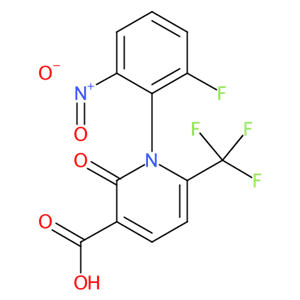 1-(2-fluoro-6-nitrophenyl)-2-oxo-6-(trifluoromethyl)-1,2-dihydropyridine-3-carboxylic acid