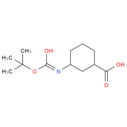 3-保护的氨基环己甲酸,BOC-(+/-)-CIS-3-AMINOCYCLOHEXANE-1-CARBOXYLIC ACID