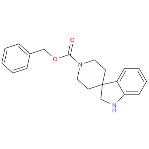 螺[吲哚啉-3,4'-哌啶]-1'-羧酸苄酯,1'-(BENZYLOXYCARBONYL)SPIRO(INDOLINE-3,4'-PIPERIDINE)