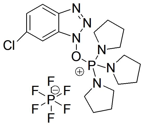 6-氯-1H-苯并三唑-1-基氧三吡咯烷基六氟磷酸盐,6-Chloro-Benzotriazole-1-yl-oxy-tris-Pyrrolidino-Phosphonium Hexafluorophosphate