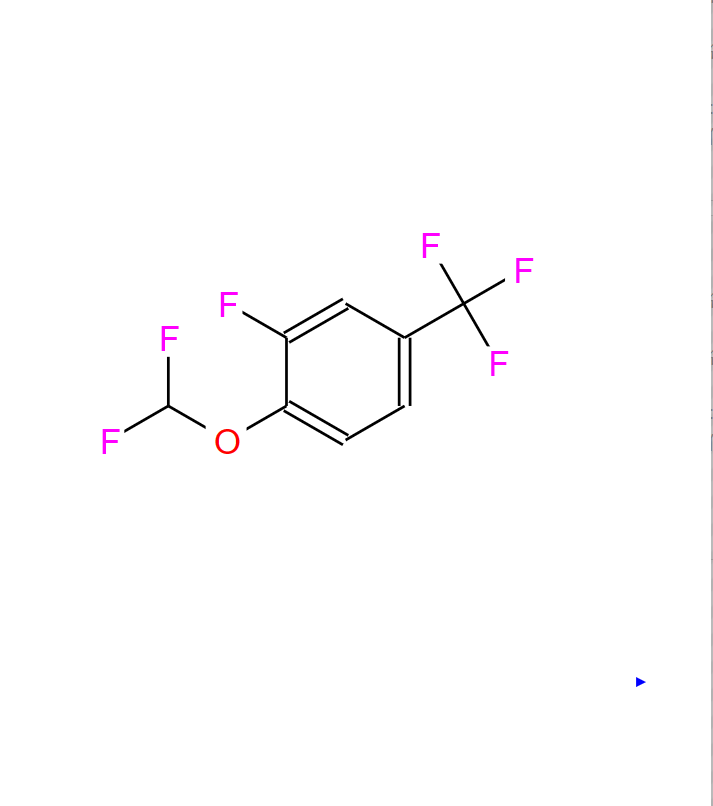 4-二氟甲氧基-3-氟三氟甲苯,4-Difluoromethoxy-3-fluorobenzotrifluoride