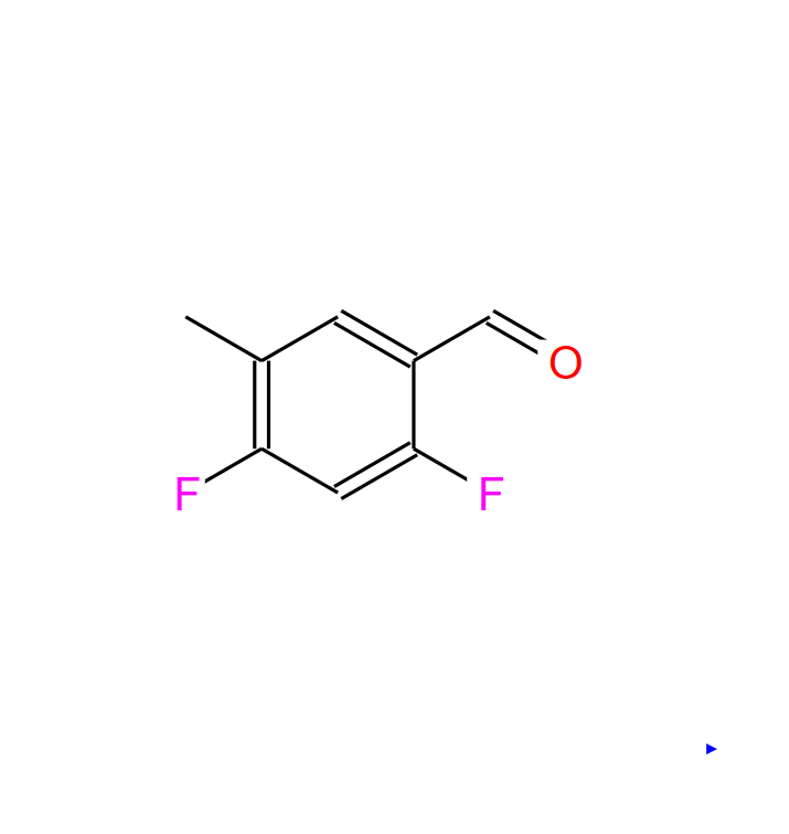 2,4-二氟-5-甲基苯甲醛,Benzaldehyde, 2,4-difluoro-5-methyl- (9CI)