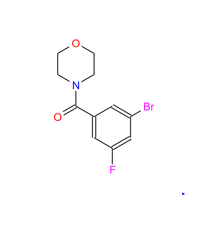 4-（3-溴-5-氟苯甲?；﹩徇?4-(3-BroMo-5-fluorobenzoyl)Morpholine