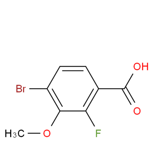 4-溴-2-氟-3-甲氧基苯甲酸,4-BROMO-2-FLUORO-3-METHOXY-BENZOIC ACID