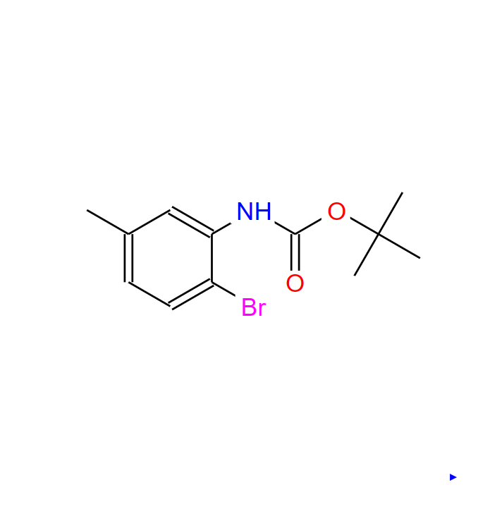 (2-溴-5-甲基苯基)氨基甲酸叔丁酯,(2-Bromo-5-methyl-phenyl)-carbamic acid tert-butyl ester