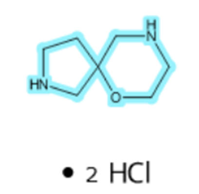 6-0xa-2,9-diazaspiro[4.5]decane,hydrochloride (1:2),6-0xa-2,9-diazaspiro[4.5]decane,hydrochloride (1:2)