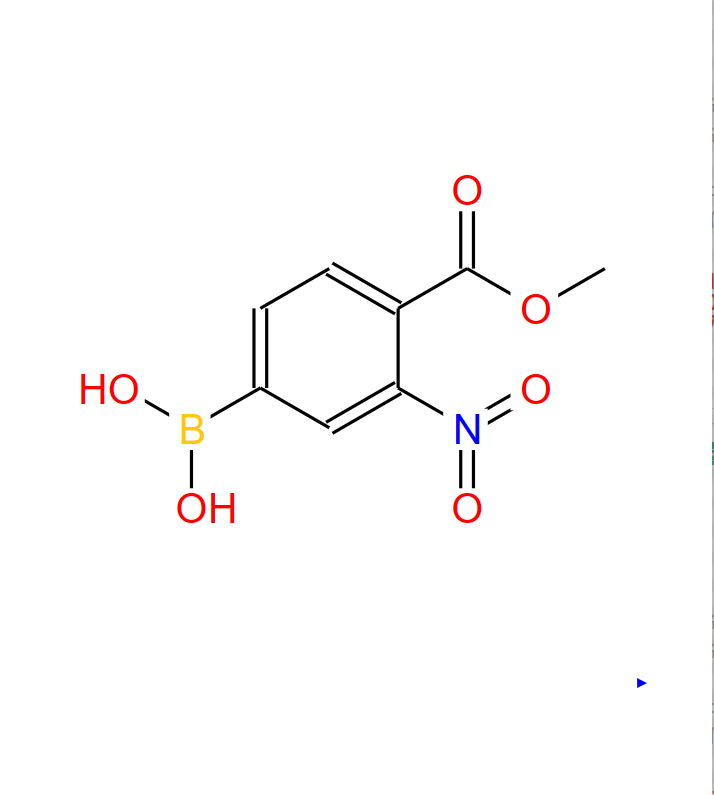 4-甲氧羰基-3-硝基苯硼酸,4-Methoxycarbonyl-3-nitrophenylboronic acid