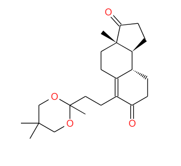 4,9 物中间体,(3aS,9aS,9bS)-4,5,8,9,9a,9b-hexahydro-3a-methyl-6-[2-(2,5,5-trimethyl-1,3-dioxan- 2-yl)ethyl]-1H-Benz[e]indene-3,7(2H,3aH)-dione