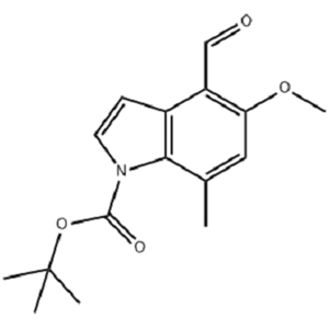 5-甲氧基-7-甲基-T-BOC-1H-吲哚-4-甲醛