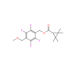 四氟醚菊酯,2,3,5,6-tetrafluoro-4-(methoxymethyl)benzyl-2,2,3,3-tetramethyl cyclopropanecarboxylate