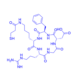 RGD环肽-巯基丙酸/cyclo(RGDfK{Mpa})