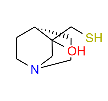 3-(疏基甲基)-1-阿杂环[2.2.2]辛烷-3-醇,rac 3-Hydroxy-3-mercaptomethylquinuclidine