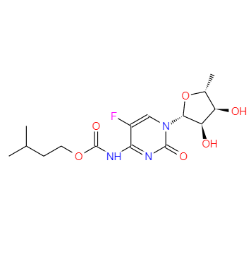 5'-脱氧-5-氟-N-[(3-甲基丁)羰基]胞苷,5'-Deoxy-5-fluoro-N4-(isopentyloxycarbonyl)cytidine