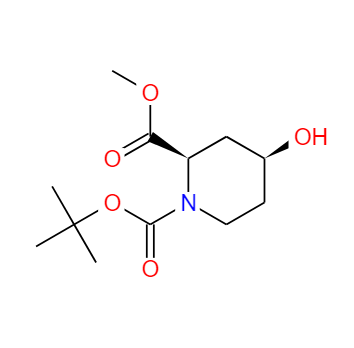 (2R,4S)-N-Boc-4-羟基哌啶-2-甲酸甲酯,(2R,4S)-N-Boc-4-hydroxypiperidine-2-carboxylic acid methyl ester