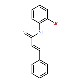 N-(2-溴苯基)肉桂酰胺,N-(2-BROMOPHENYL)-3-PHENYLPROP-2-ENAMIDE