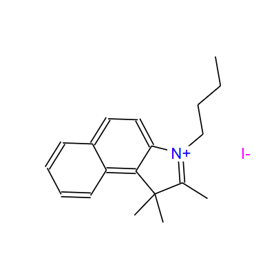 3-丁基-1,1,2-三甲基-1H-苯并[E]吲哚碘化物,3-BUTYL-1,1,2-TRIMETHYL-1H-BENZ[E]INDOLIUM IODIDE