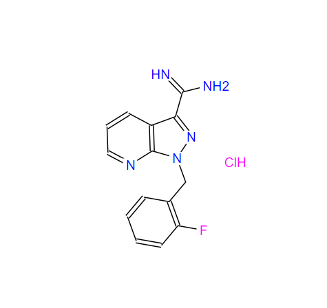 1-(2-氟苄基)-1H-吡唑并[3,4-B]吡啶-3-甲脒盐酸盐,1-(2-fluoro-benzyl)-1h-pyrazolo[3,4-b]pyridine-3-carboxamidine hydrochloride