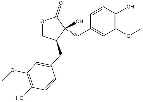 去甲络石苷元,Nortrachelogenin